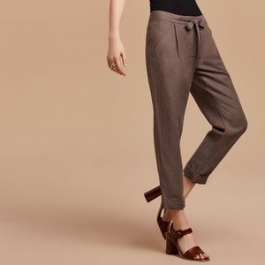 Aritzia Wilfred Allant Linen Blend Pant 